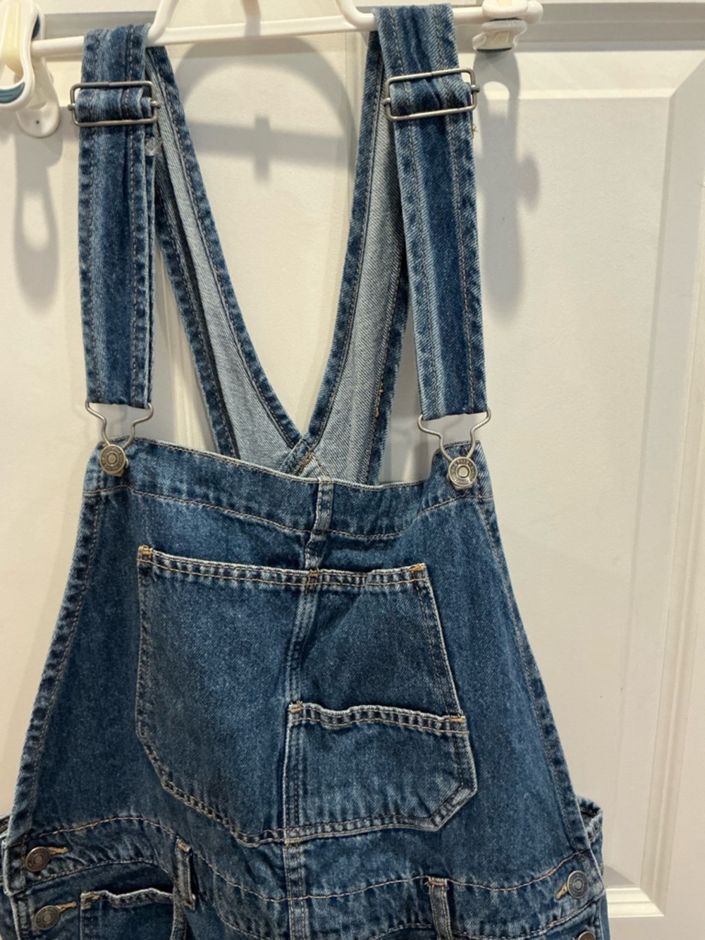 We the Free People Ziggy denim overalls sz XL - Picture 2 of 8